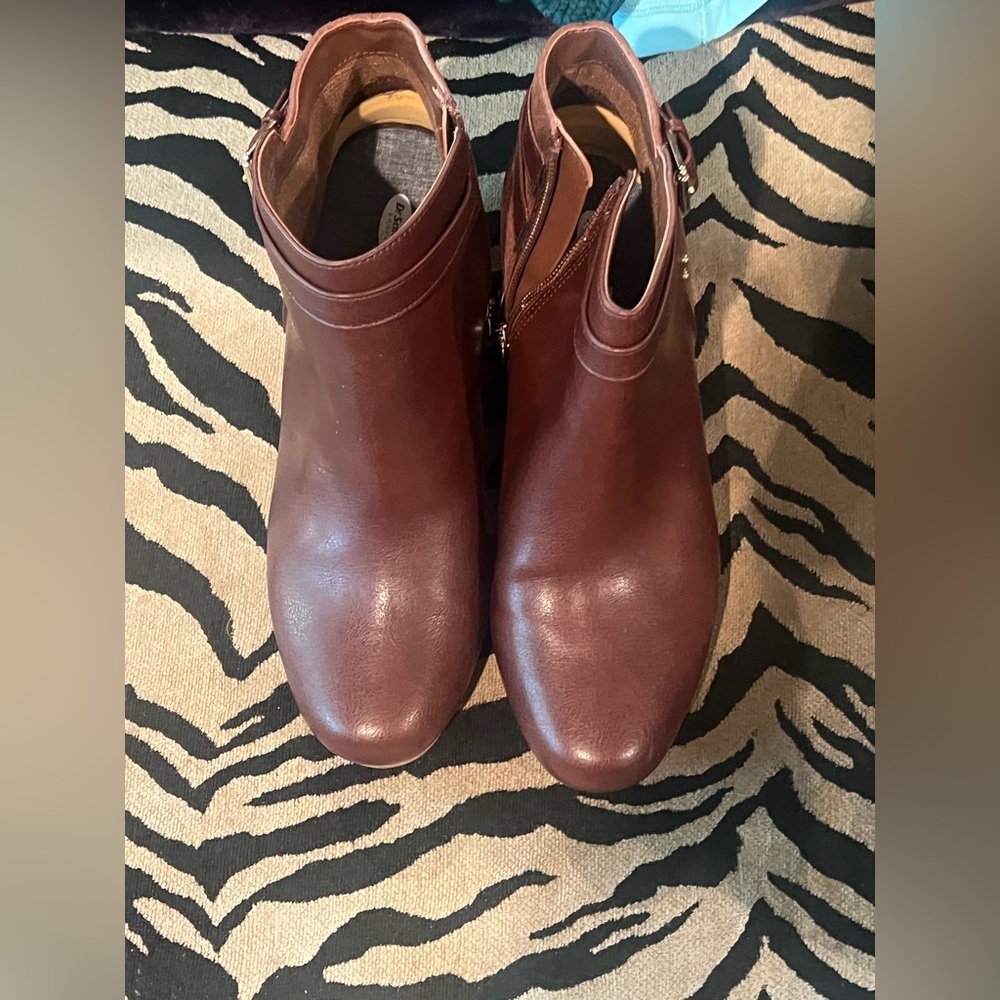Dr. Scholl's Brown Ankle Boots